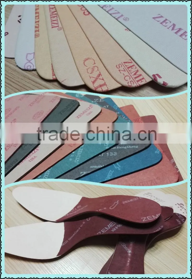 Pliability Shoes Paper Insole Board Manufacturers, 1mm - 3.0mm High Strength Pure Wood Pulp Shank Board
