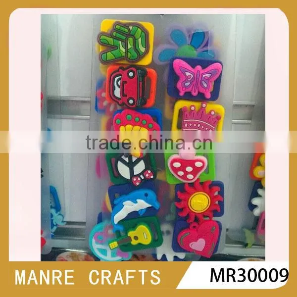 Custom Promotional Shoe Charms Accessory Charms Rubber PVC shoe buckles