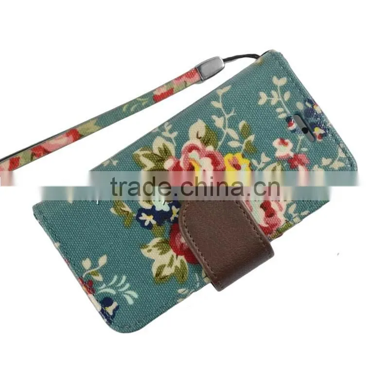 cell phone leather case for Vodafone smart 4 mini cases
