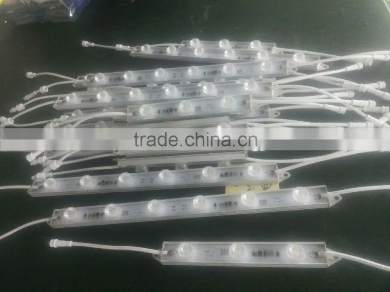 high power CE listed side-lit aluminum 12V 6leds smd 3535 led rigid strip