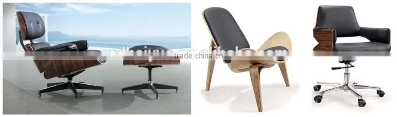 Modern plywood design living room chair, computer chair with web design back rest