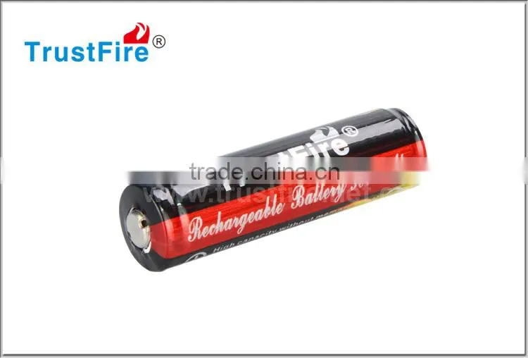 Powerful TF rechargeable battery TrustFire 14500 Li-ion battery 3.7V 900mAh rechargeable lithium battery with PCB