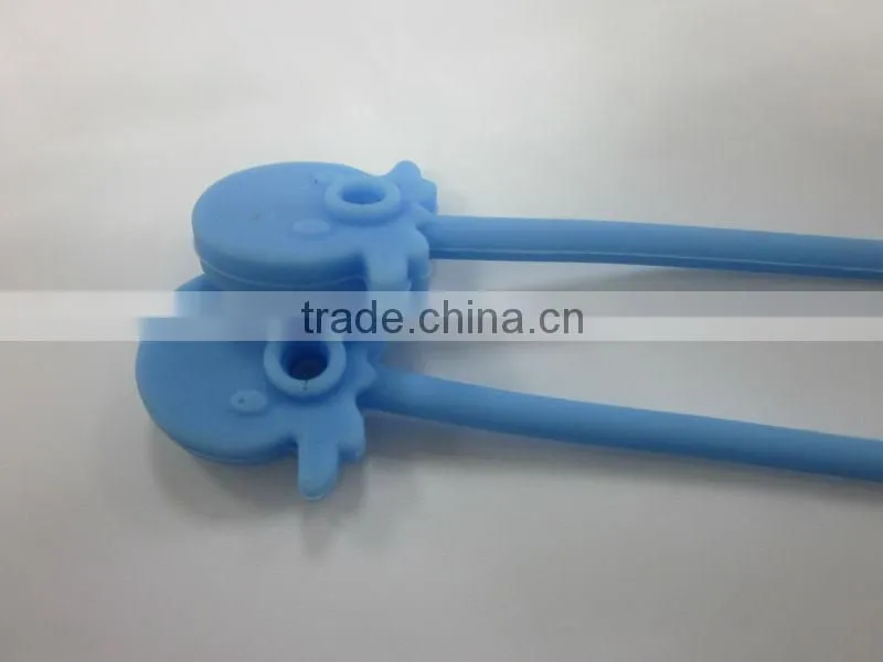 2015 latest design FDA & LFGB approved silicone tying bands
