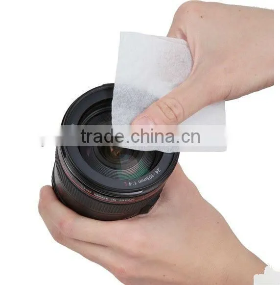 Import advanced non-woven cleaning lens paper remove dust sticky paper wipe for DSLR