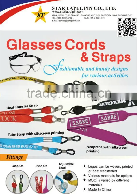 custom neoprene sunglass strap