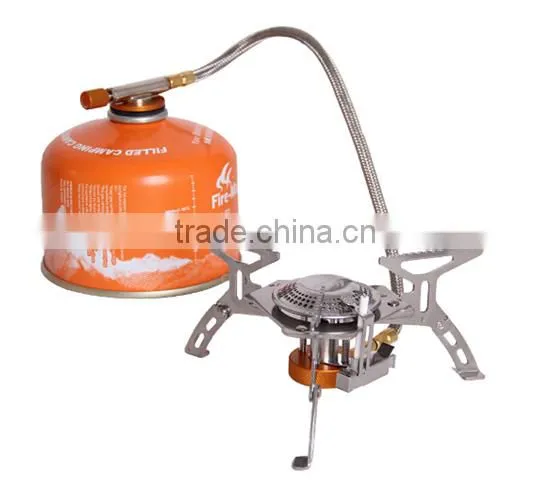 Outdoor Cooking Camping Gas Stove Mini Foldable Stainless Steel Gas Stove Furnace Split Type Butane Propane Burner