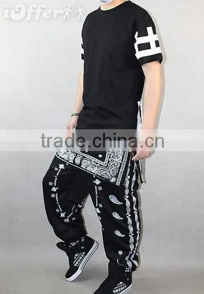 short sleeve print black unisex women men paisley zippers bandana extendo custom paisley zip extendo t shirt tee