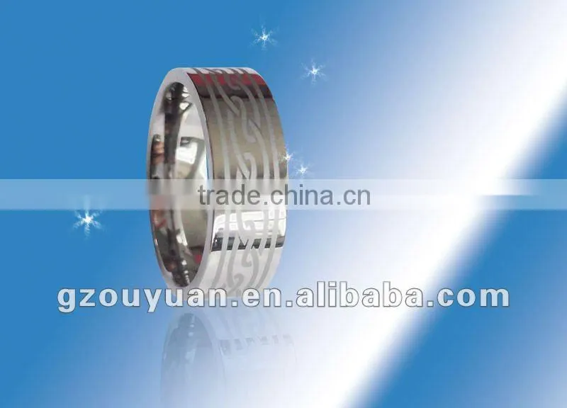 NEW Fashion jewelry+361L Titanium Steel charm fashion RING Satisfaction Guarantee