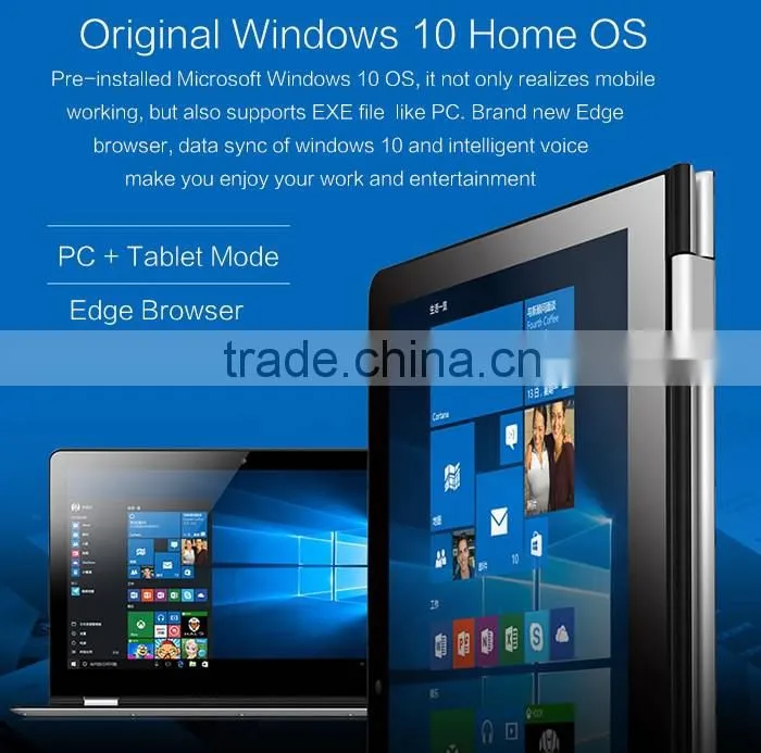 Onda oBOOK 11 Ultrabook Laptop 11.6 inch Win 10 + Android 5.0 Intel Cherry Trail Z8300 64bit Quad Core 1.44GHz 4GB RAM 64GB