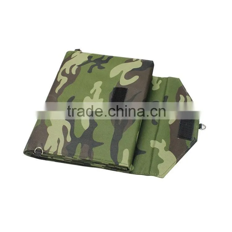High efficiency solar power outdoor charging panel solar 14w for mobile,tablet,laptop