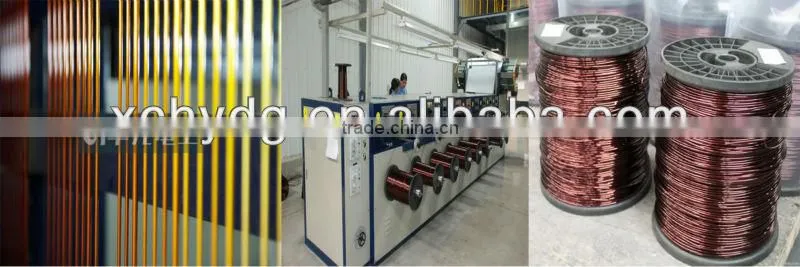Rectangular Copper Enameled Wire Class H for transformer