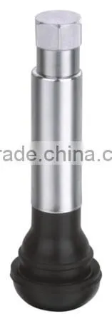 TR418C Chromed Sleeve Snap-in Tubeless Tire Valve