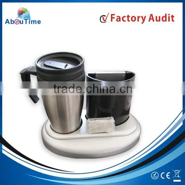 Plastic cup alarm clock display