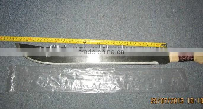 plastic handle high quality carbon steel machete