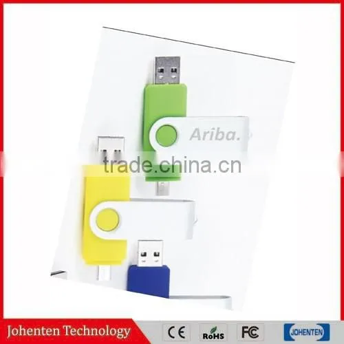 Dual USB 8GB OTG Mobile Phone USB Flash Drive, 16GB Smartphone USB Stick