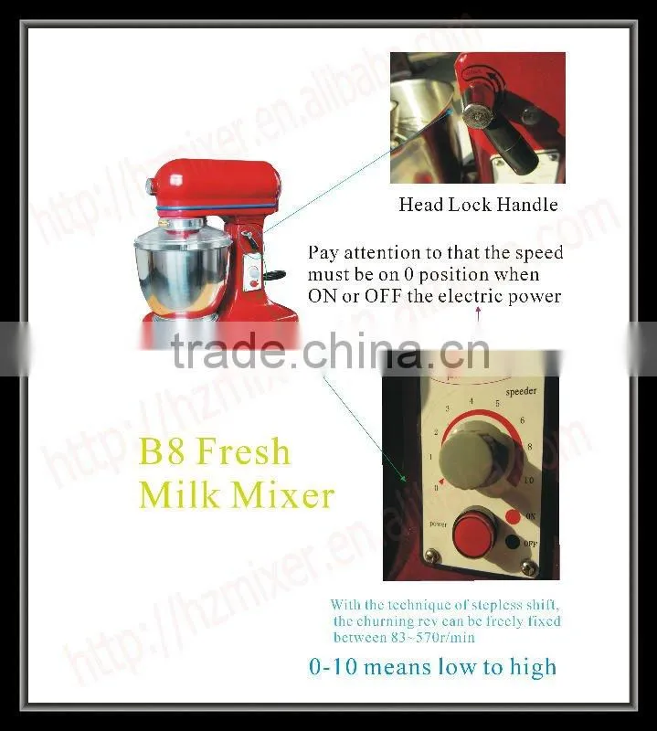 B8 Kitchen milk flour dough food Mixer Blender