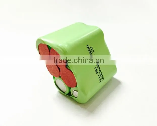 Rechargeable 2/3AAA 300mAh 7.2V Remote Airplane Ni-Mh battery