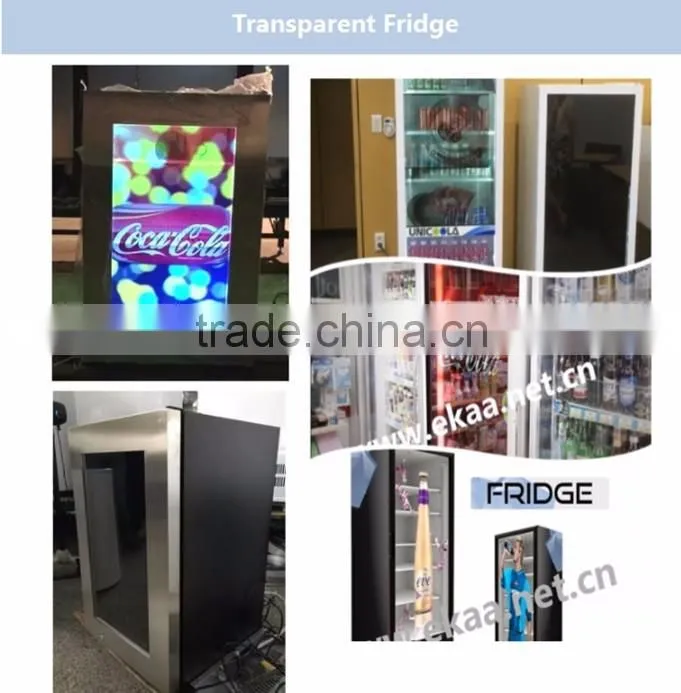 EKAA Touch advertising machine 46inch transparent lcd