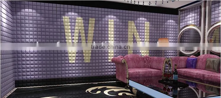 Acoustic walls insulation/colorful square sound proof sponge