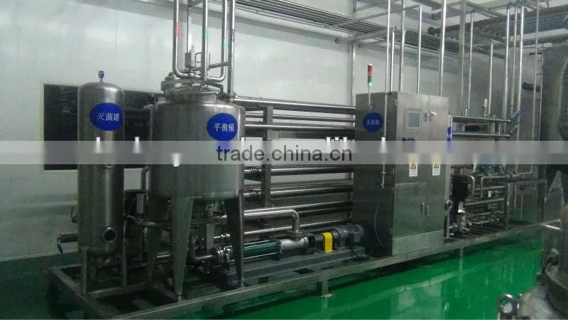 tea leaves extracting or tea powder dissolving tea beverage processing plant