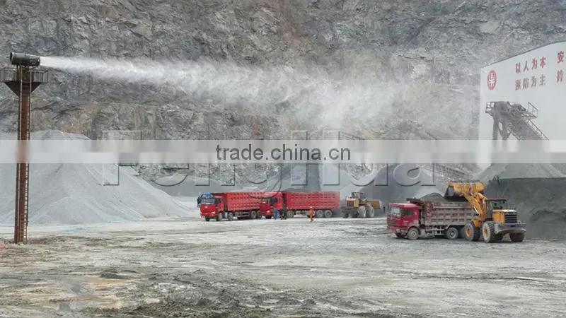 DS-120 dust preventer remover cannon sprayer for coal mine use industrial