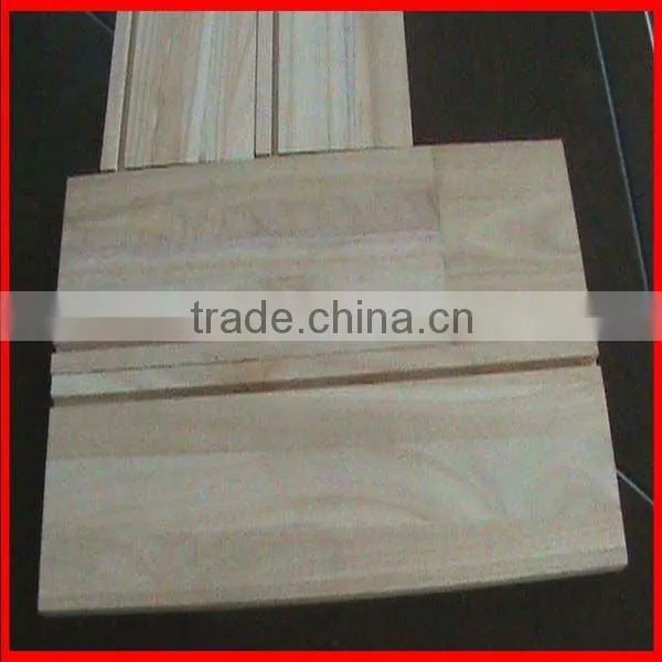 solid paulownia drawer sides & backs
