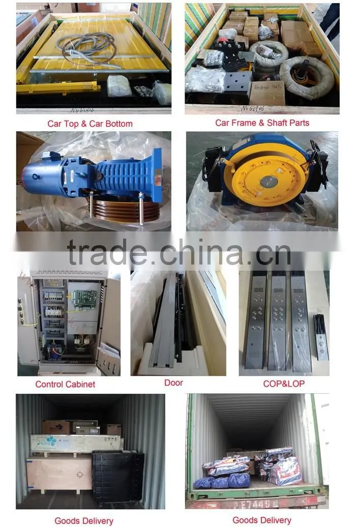 Hot sale MRL passenger lift