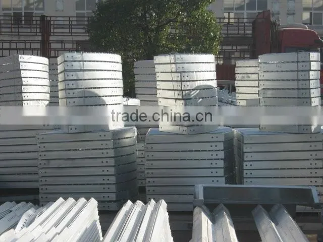 Galvanized lattice steel towers