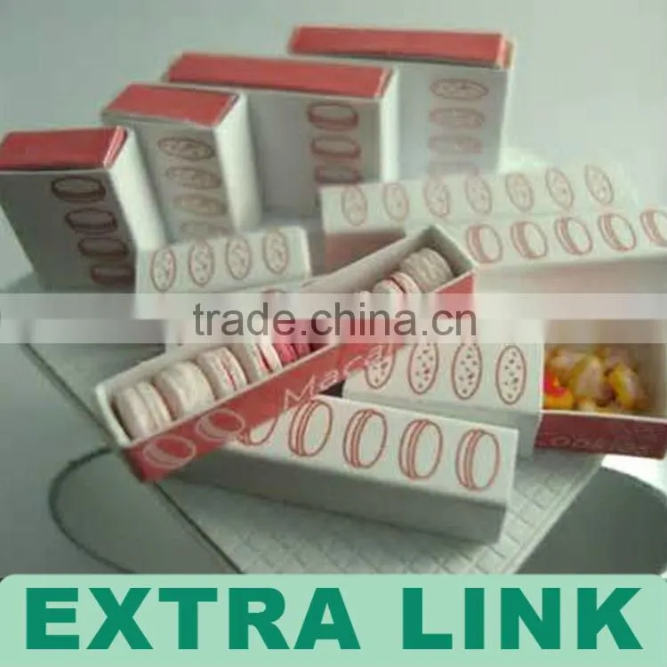 High Quality New Design Clear Plastic Macaron Packaging Box Wholesale