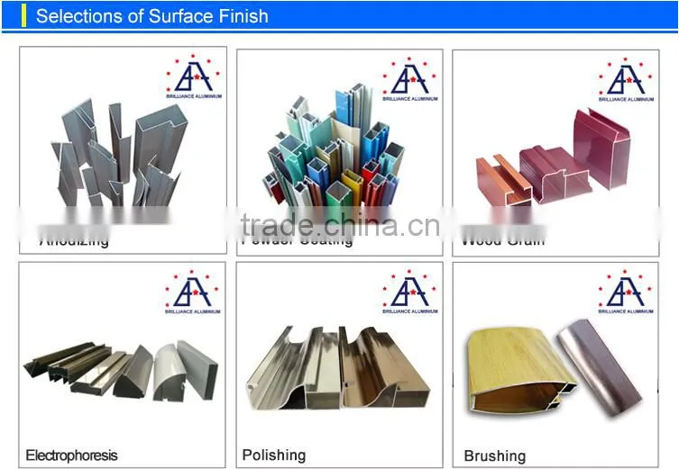 6060 6063 industrial aluminium extrusion profiles for LED strip light