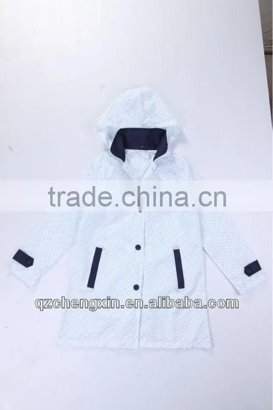 fashionable waterproof child rainwear