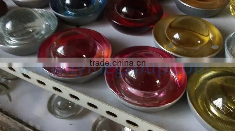 New road reflectors cat eyes glass model