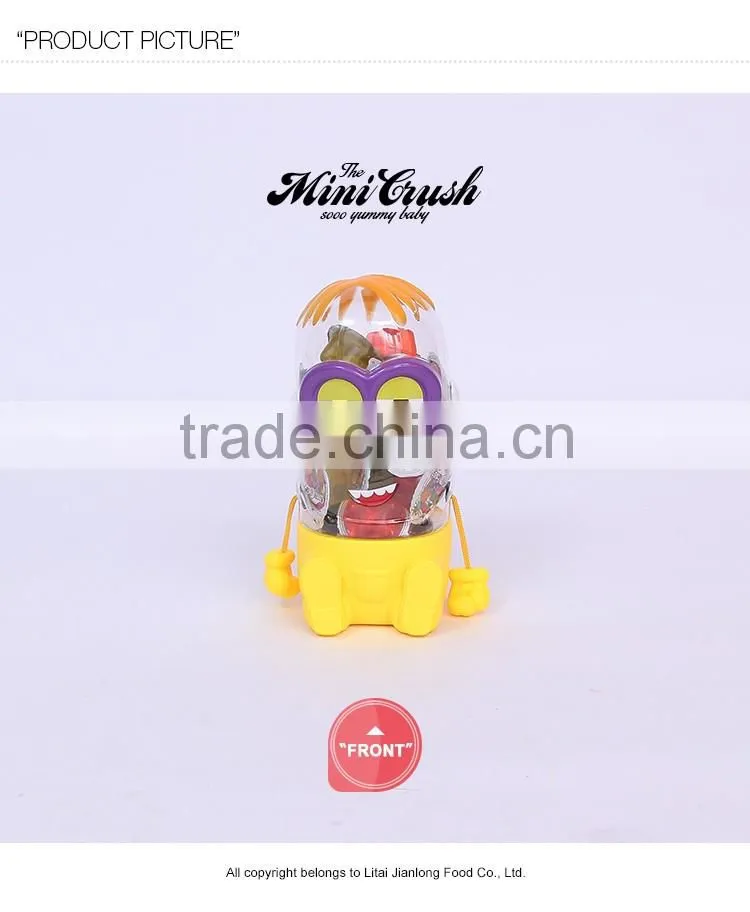 Mini crush brand factory online shopping Assorted Fruit Shaped jelly candy