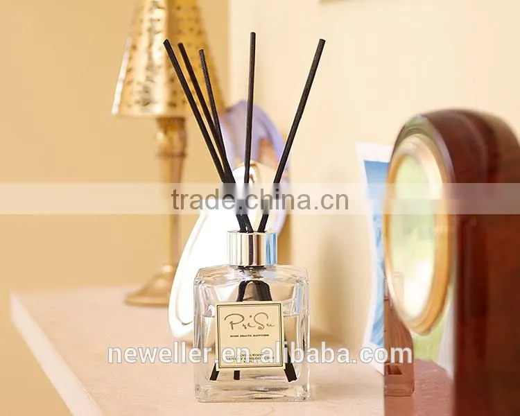 Walmart USA vanilla scent air purifier reed diffuser with square bottle