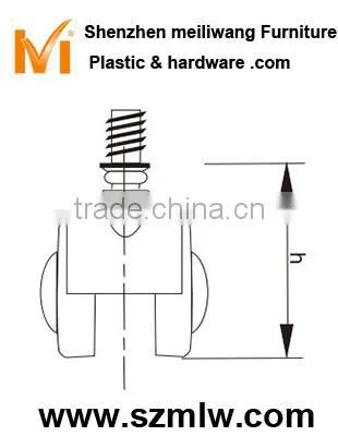 with lock furniture castors