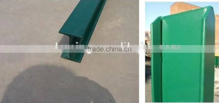 powder coating palisade fence popular in Europe