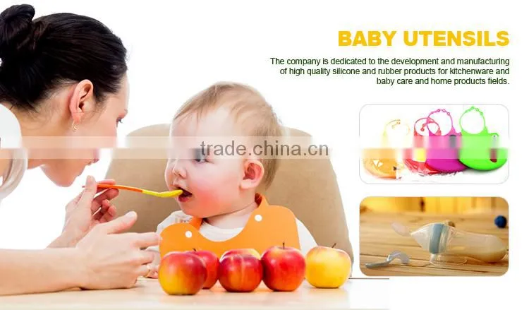 90ml Food Grade Soft Silicone Baby Rice Cereal Spoon Feeding Bottle Squeezing Pacifier