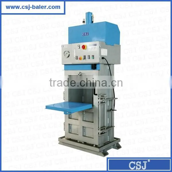 CE Standard JP6040T10A hydraulic verticle stainless mini baler