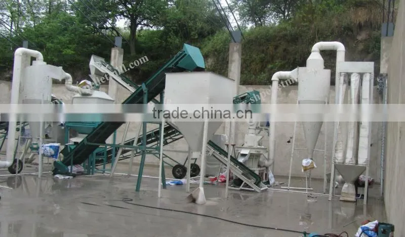 High efficiency wood pellet making line with cheap price made in China