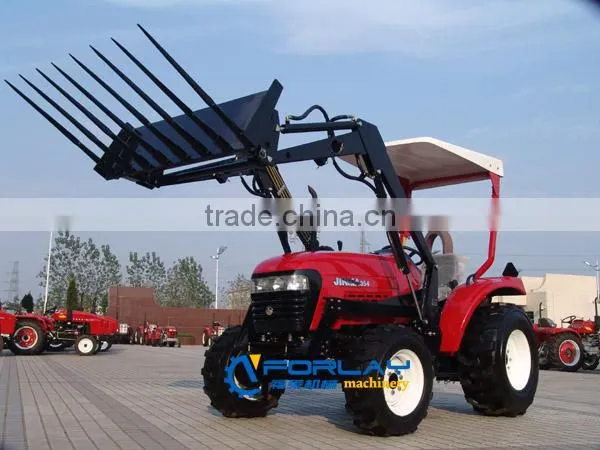 JINMA tractor with front loader and Farm equipment (CE certificate, 18-80HP)