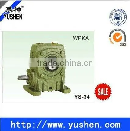 WPKA040-250 Cast iron Worm speed reducer gearbox worm wheel gearbox