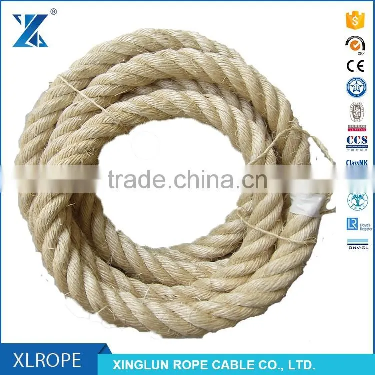 XLROPE 3 strand twisted Manila rope for sale