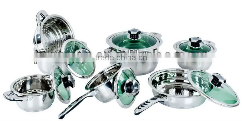 13pcs kitchen non-stick cookware sets
