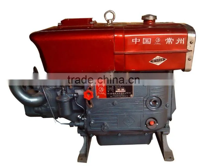 JD1300 diesel engine best quality single cylinder diesel engine with radiator