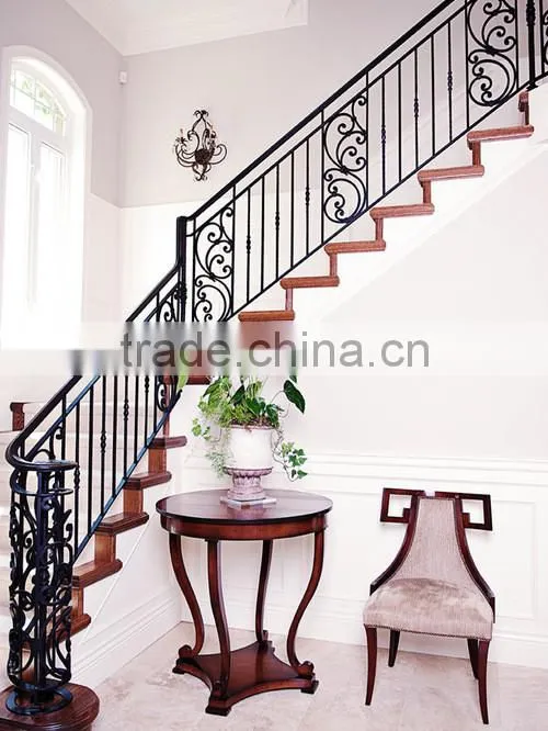 Top quality iron steel stair railing