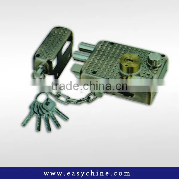 Chromium White Rim Latch Locks