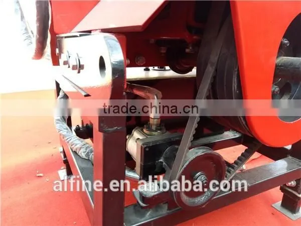 CE approved tractor PTO driven wood chipper with hydraulic feeding