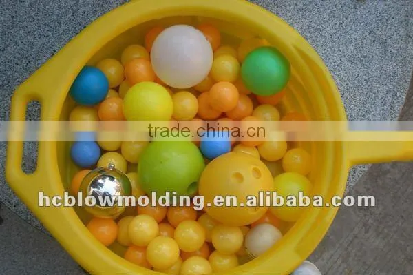 OEM Blow Molding plastic sport balls hollow balls sports ball,mini soccer ball huizhou factory