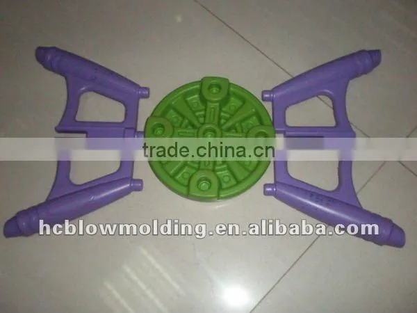 OEM blow molding plactic charis for dinner Shower chair with Back Huizhou factory