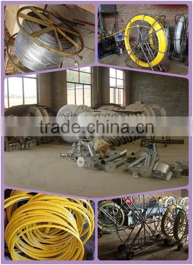 FRP Cable jockey/fiberglass ducting cable rodders/electric duct rodder